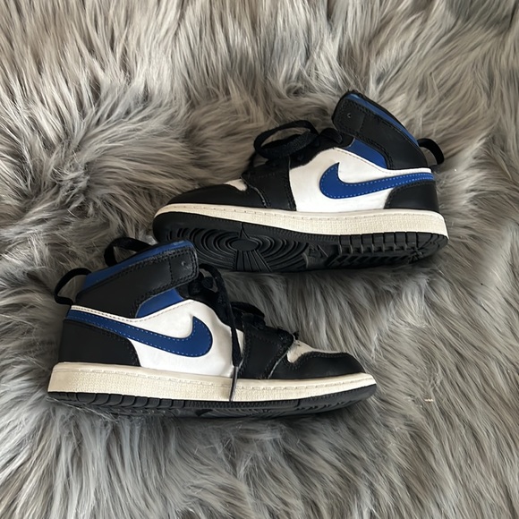 Jordan Other - EUC 2021 Air Jordan 1 Mid PS 'Racer Blue' Sneakers sz 12C